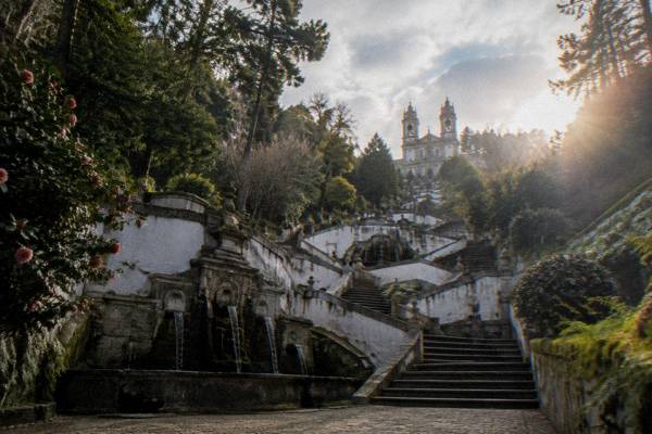 Walking Tour, Bom Jesus Sanctuary, Braga